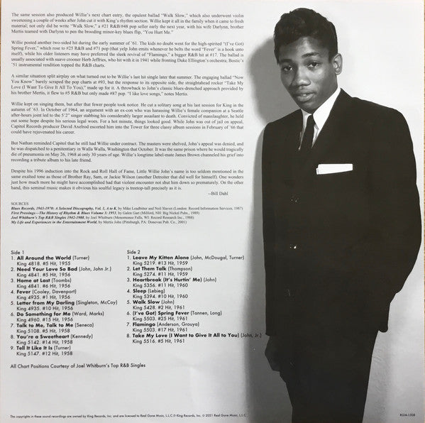 Little Willie John - The Complete R&B Hit Singles (YELLOW VINYL) | Mint (M) Mint (M)-Classic Vinyl Record