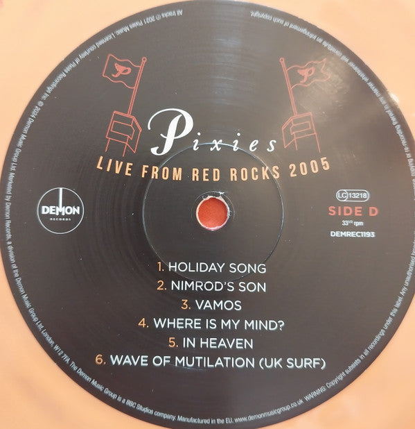 Pixies - Live From Red Rocks 2005 | Mint (M) Mint (M)-Classic Vinyl Record