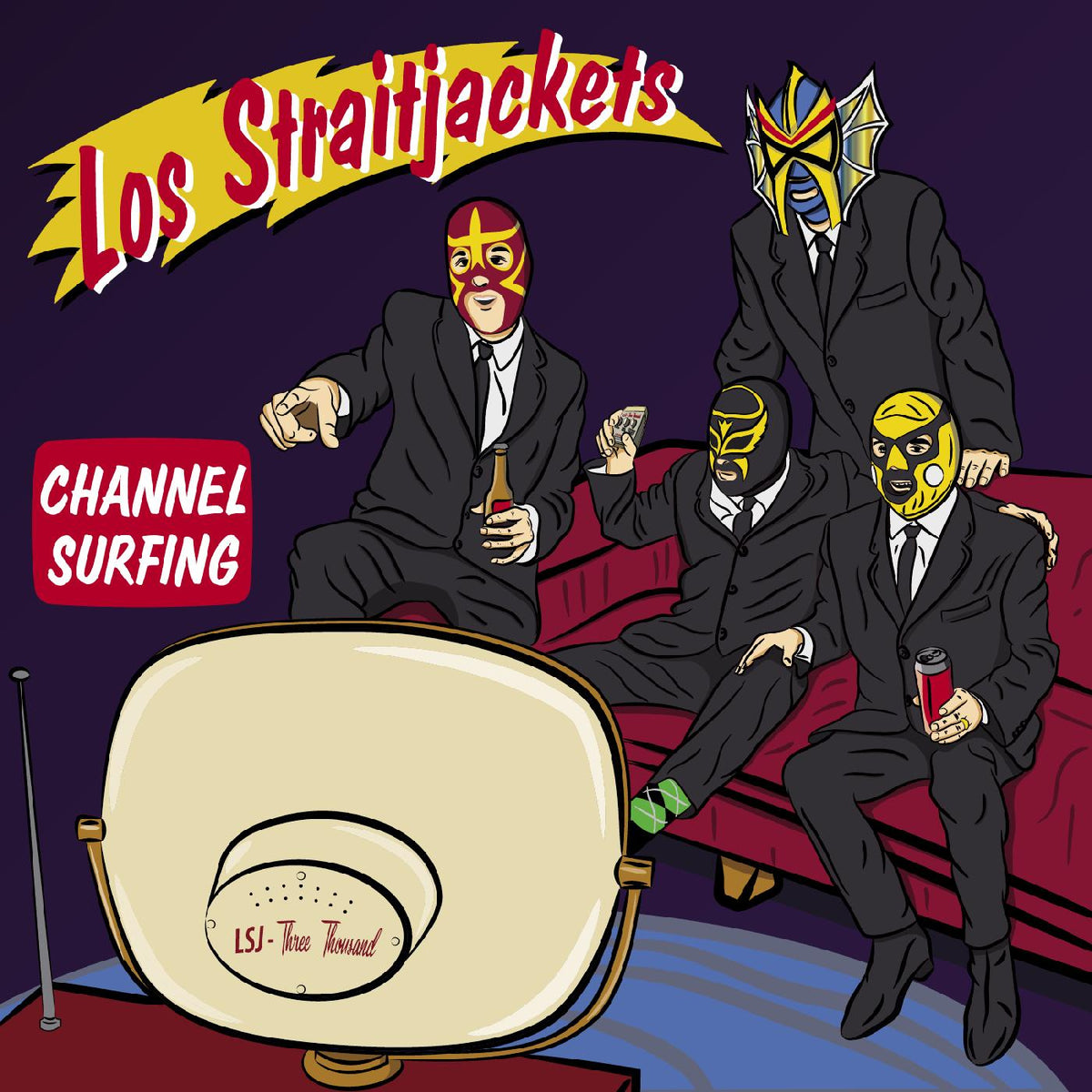 Los Straitjackets - CHANNEL SURFING (CD) | Mint (M) Mint (M)-Classic Vinyl Record