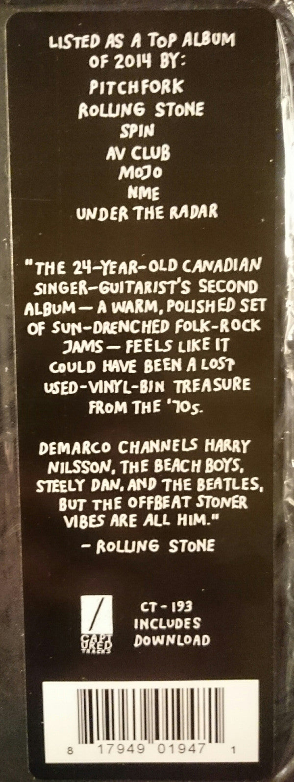 Mac DeMarco - Salad Days | Mint (M) Mint (M)-Classic Vinyl Record