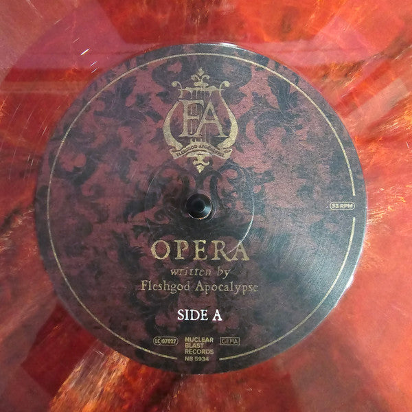 Opera (MARBLED RED VINYL) | Mint (M) Mint (M)-Classic Vinyl Record