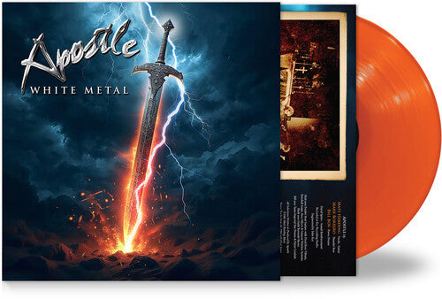 Apostle - White Metal (ORANGE VINYL) | Mint (M) Mint (M)-Classic Vinyl Record
