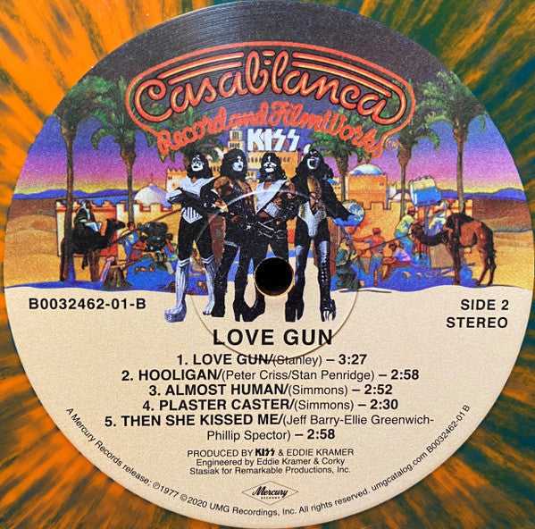 Kiss - Love Gun (COLOR VINYL) | Mint (M) Mint (M)-Classic Vinyl Record