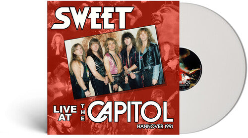 Sweet - Live at the Capitol (WHITE VINYL) | Mint (M) Mint (M)-Classic Vinyl Record