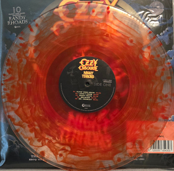 Night Terrors (CLOUDY ORANGE) | Mint (M) Mint (M)-Classic Vinyl Record
