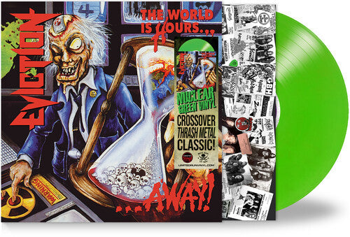 Eviction - The World Is Hours Away (GREEN VINYL) | Mint (M) Mint (M)-Classic Vinyl Record