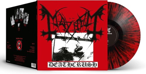 Mayhem - (PRESALE 6/26/26) Deathcrush (IMPORT RED SPLATTER VINYL) | Mint (M) Mint (M)-Classic Vinyl Record