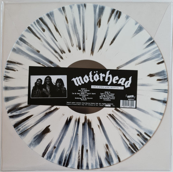 Motörhead - Live In Buenos Aires, Argentina, 1994 (2025 RSD COLOR VINYL) | Mint (M) Mint (M)-Classic Vinyl Record