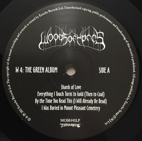 Woods Of Ypres - Woods 4: The Green Album (VINYL) |-Classic Vinyl Record