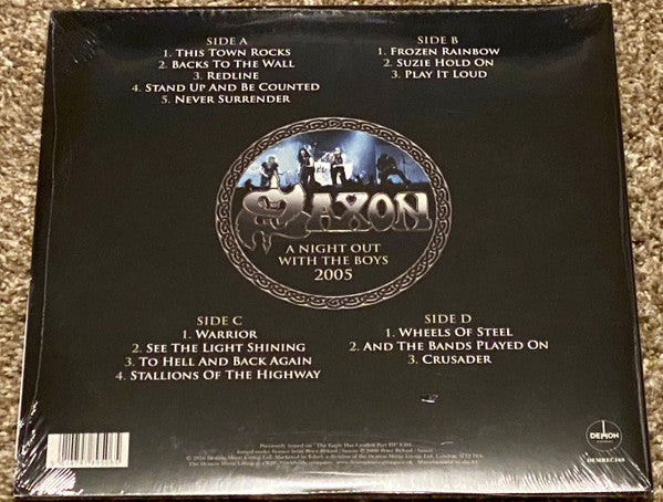 Saxon - A Night Out With The Boys, 2005 (2xVINYL) | Mint (M) Mint (M)-Classic Vinyl Record