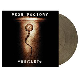 Fear Factory - Obsolete (CRYSTAL CLEAR & BLACK MARBLED VINYL) | Mint (M) Mint (M)-Classic Vinyl Record