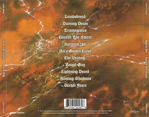 High On Fire - Cometh The Storm (CD) |-Classic Vinyl Record