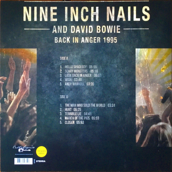 Nine Inch Nails - Back In Anger 1995 | Mint (M) Mint (M)-Classic Vinyl Record
