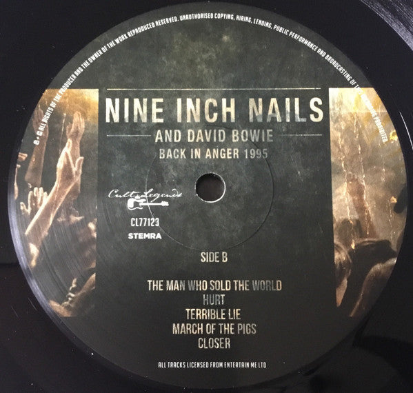 Nine Inch Nails - Back In Anger 1995 | Mint (M) Mint (M)-Classic Vinyl Record