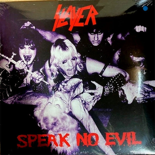 Slayer - Speak No Evil (RED VINYL) | Mint (M) Mint (M)-Classic Vinyl Record