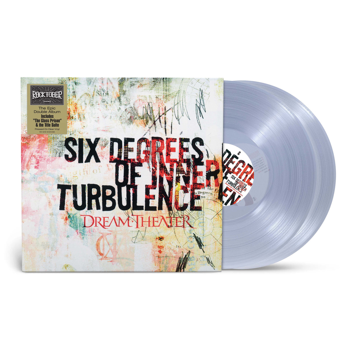 Dream Theater - Six Degrees of Inner Turbulence (2xCLEAR VINYL) *CREASED* | Mint (M) Mint (M)-Classic Vinyl Record
