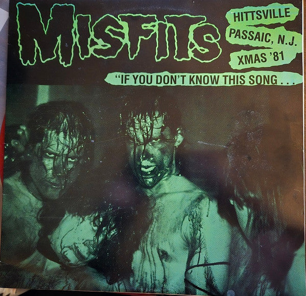 Misfits - If You Don't Know This Song... - What The Fuck Are You Doing Here? (COLOR VINYL) |-Classic Vinyl Record