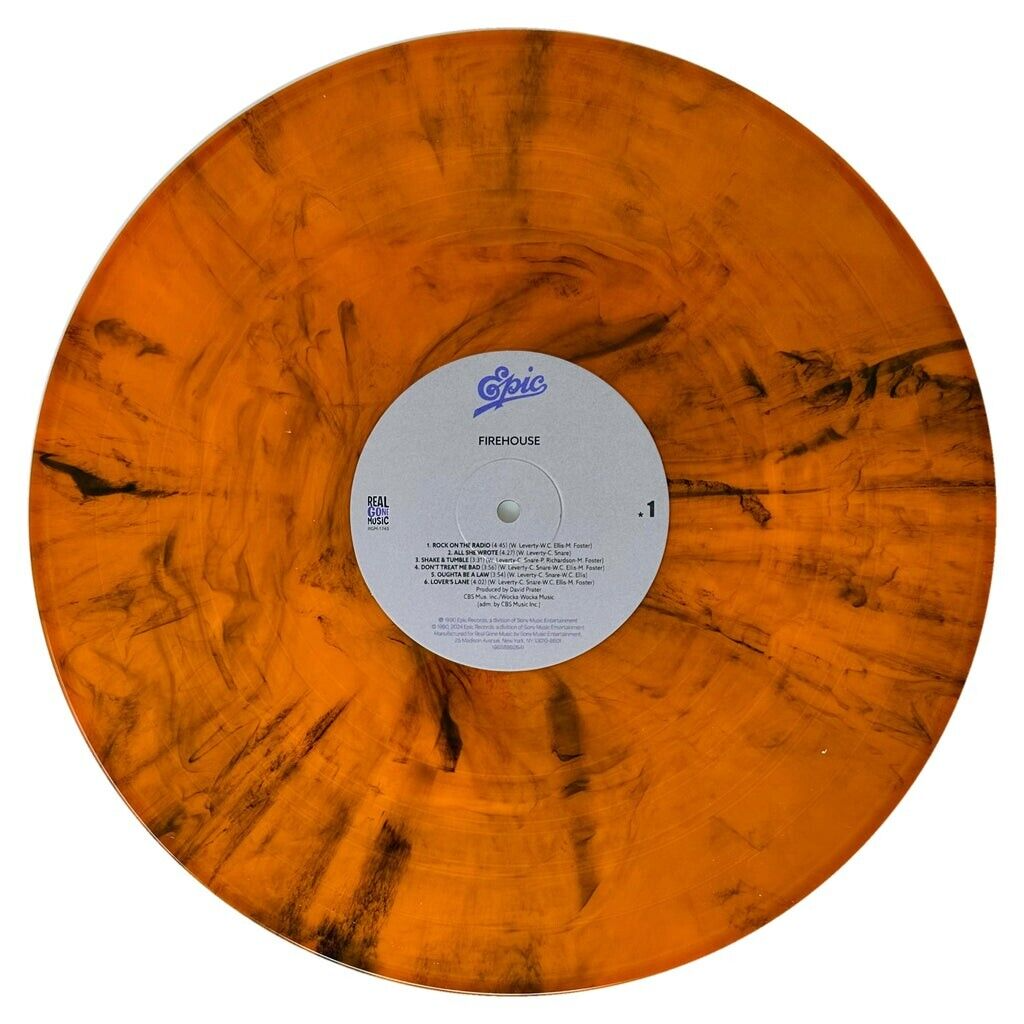 Firehouse - Firehouse (SMOKE & FIRE VINYL) | Mint (M) Mint (M)-Classic Vinyl Record