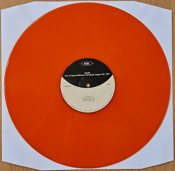 Live At Agora Ballroom, Cleveland, August 22, 1977 | Mint (M) Mint (M)-Classic Vinyl Record