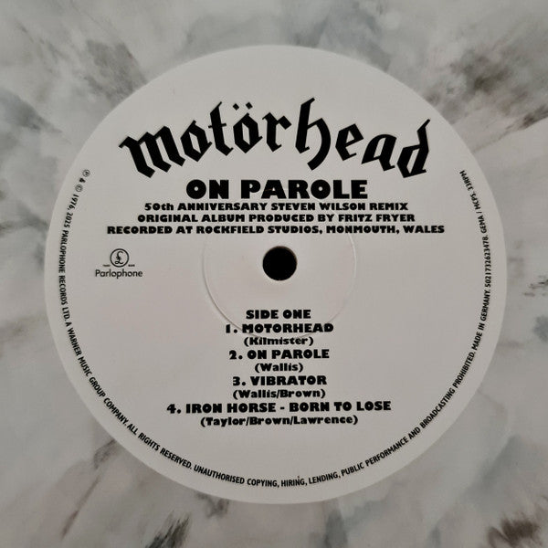 Motörhead - On Parole (Steven Wilson Remix)(RSD 2026 VINYL) | Mint (M) Mint (M)-Classic Vinyl Record