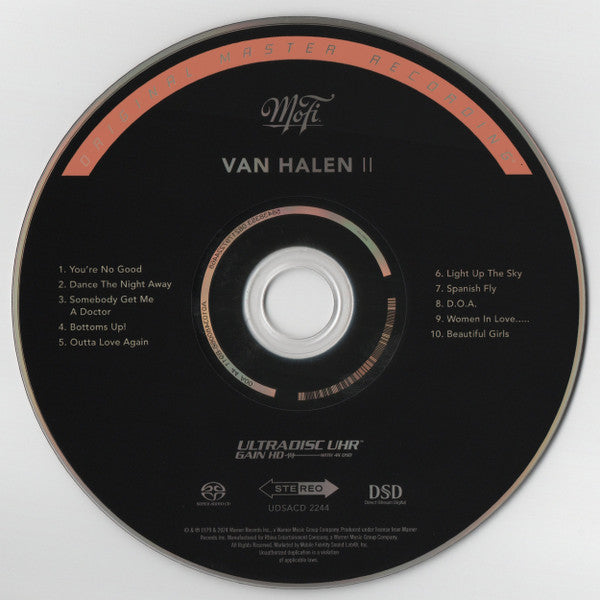 Van Halen II *SACD* | Mint (M) Mint (M)-Classic Vinyl Record