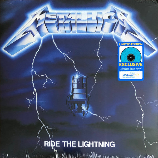 Metallica - Ride The Lightning (ELECTRIC BLUE VINYL) |-Classic Vinyl Record