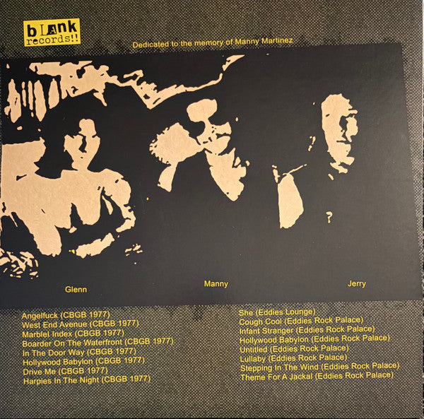 Misfits - Manny Tapes Vol. 1 (COLOR VINYL) |-Classic Vinyl Record