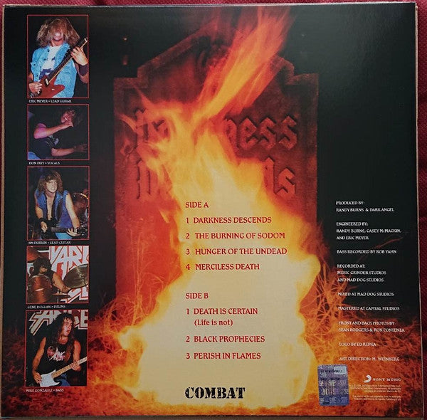 Darkness Descends (VINYL) |-Classic Vinyl Record