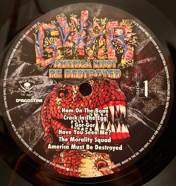 America Must Be Destroyed (VINYL) | Mint (M) Mint (M)-Classic Vinyl Record