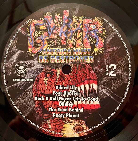America Must Be Destroyed (VINYL) | Mint (M) Mint (M)-Classic Vinyl Record