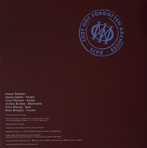 Dream Theater - A Dramatic Tour Of Events - Select Board Mixes (3xVINYL+2xCD) | Mint (M) Mint (M)-Classic Vinyl Record