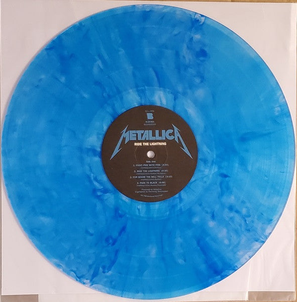 Metallica - Ride The Lightning (ELECTRIC BLUE VINYL) |-Classic Vinyl Record