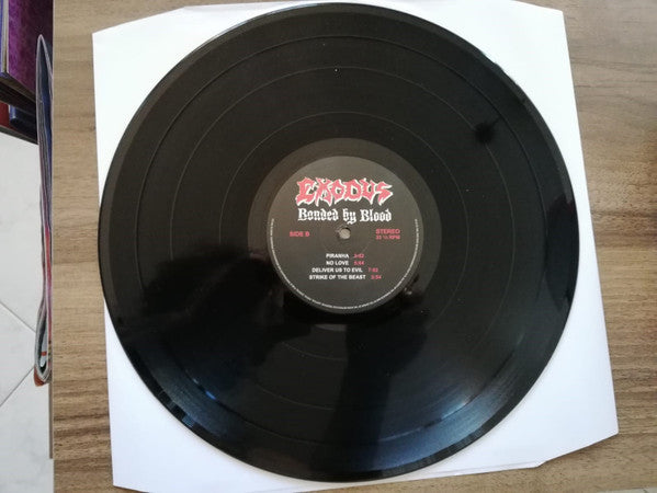 Exodus (6) - Bonded By Blood (VINYL) | Mint (M) Mint (M)-Classic Vinyl Record