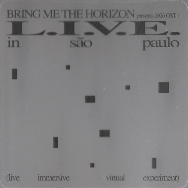 Bring Me The Horizon - L.I.V.E. In São Paulo (Live Immersive Visual Experiment)(CD) | Mint (M) Mint (M)-Classic Vinyl Record