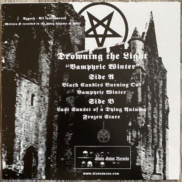 Drowning The Light - Vampyric Winter (7") | Near Mint (NM) Near Mint (NM)-Classic Vinyl Record
