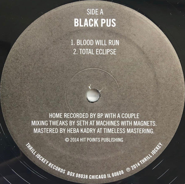 Black Pus - Black Pus / Oozing Wound (VINYL) | Near Mint (NM) Near Mint (NM)-Classic Vinyl Record