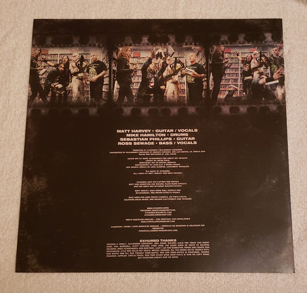 Exhumed - Horror (VINYL) | Near Mint (NM) Mint (M)-Classic Vinyl Record