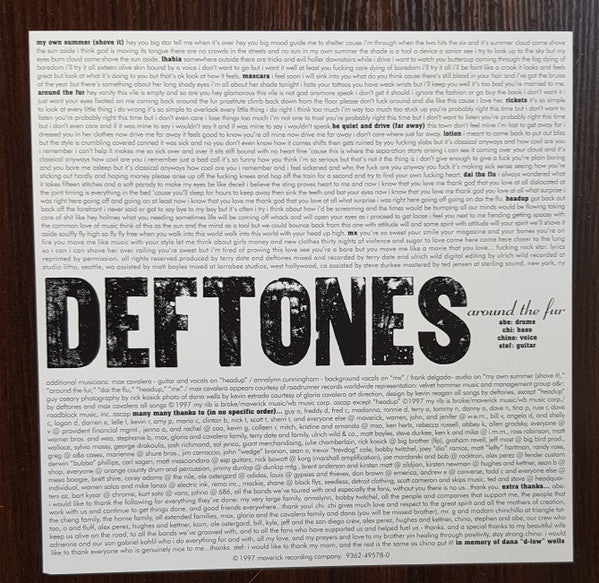 Deftones - Around The Fur | Mint (M) Mint (M)-Classic Vinyl Record