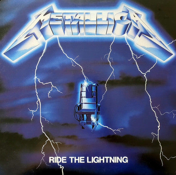 Metallica Ride The Lightning Blackened LP, Album, RE, RM Mint (M) Mint (M)-Classic Vinyl Record
