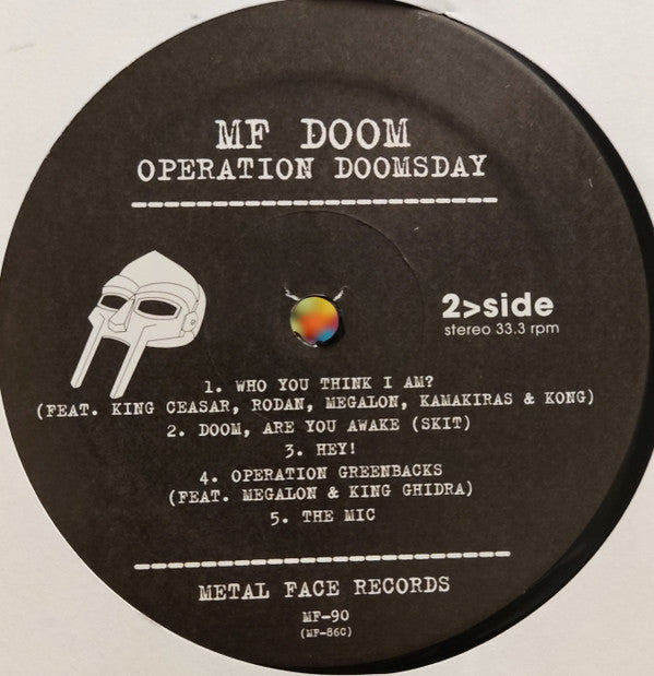 Operation: Doomsday | Mint (M) Mint (M)-Classic Vinyl Record