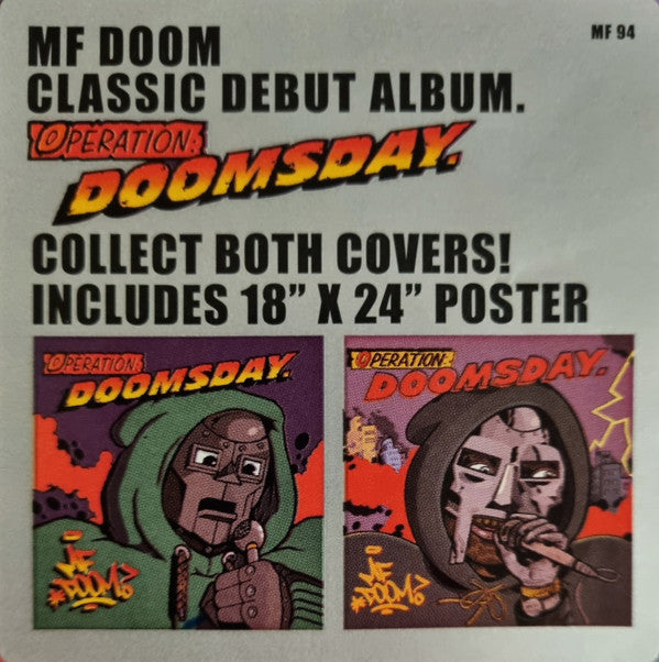 MF Doom - Operation: Doomsday | Mint (M) Mint (M)-Classic Vinyl Record