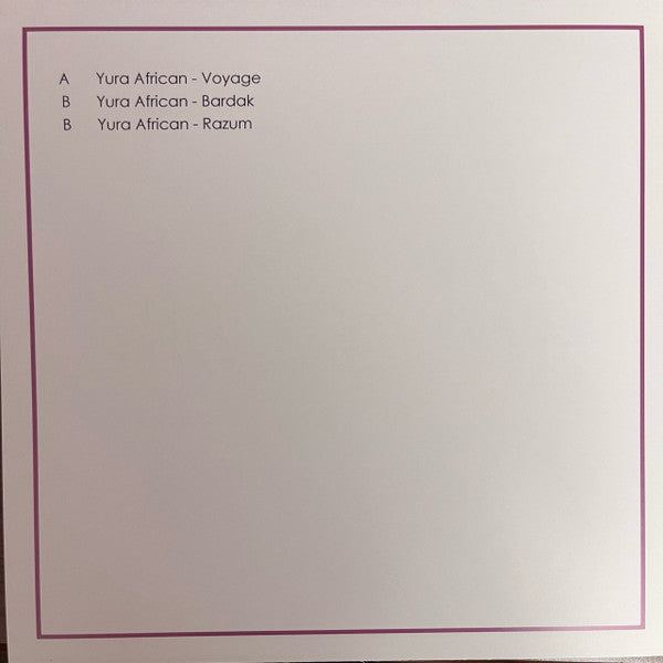 Yura African - Bardak EP (VINYL) |-Classic Vinyl Record