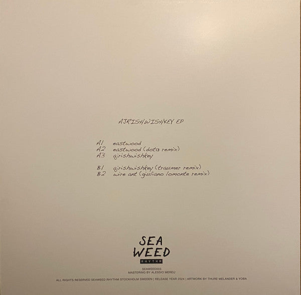 Ajrishwishkey EP | Mint (M) Mint (M)-Classic Vinyl Record