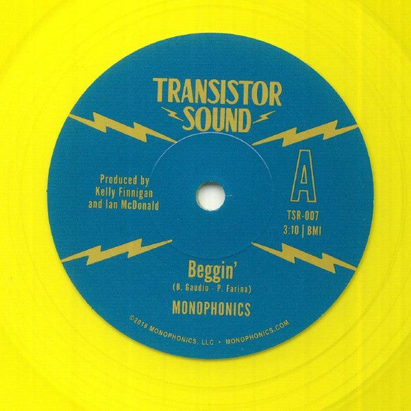 Monophonics - Beggin' (7" COLOR VINYL) | Mint (M) Generic-Classic Vinyl Record