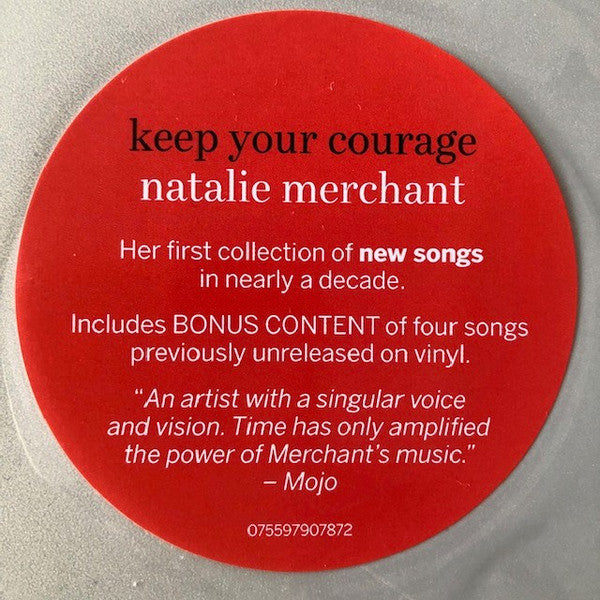 Natalie Merchant - Keep Your Courage | Mint (M) Mint (M)-Classic Vinyl Record