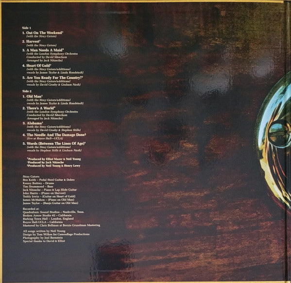 Neil Young - Harvest (VINYL) | Mint (M) Mint (M)-Classic Vinyl Record