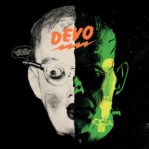 Devo - Nitrous Nightmare Halloween Live '75 - Laughing Gas (GREEN YELLOW SWIRL 2xVINYL) | Mint (M) Mint (M)-Classic Vinyl Record