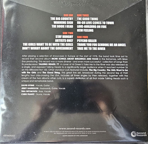 Chicago Killers 78 (2xRED VINYL) |-Classic Vinyl Record
