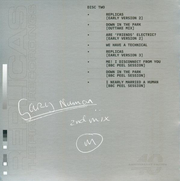 Replicas (The First Recordings)(CD) | Mint (M) Mint (M)-Classic Vinyl Record