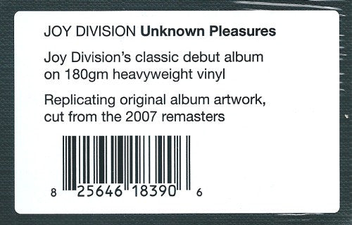 Joy Division - Unknown Pleasures | Mint (M) Mint (M)-Classic Vinyl Record